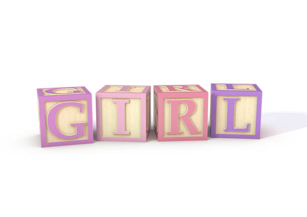 istock Toy Letter Blocks Girl 1314500612