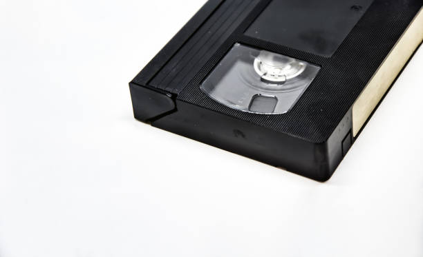 istock Close-up view of a VHS format videotape 1314505258