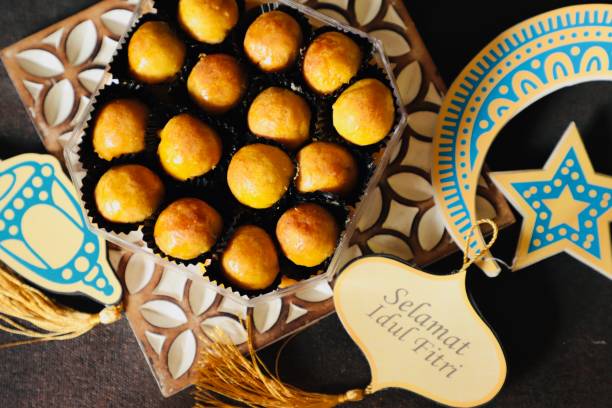 istock Kue Nastar, Pineapple Tart Cookies for Eid Celebrations 1314517992