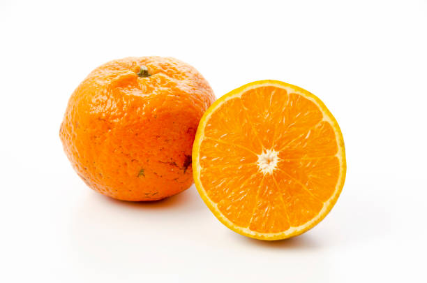 istock fresh orange fruit citrus tankan on white background 1314518188