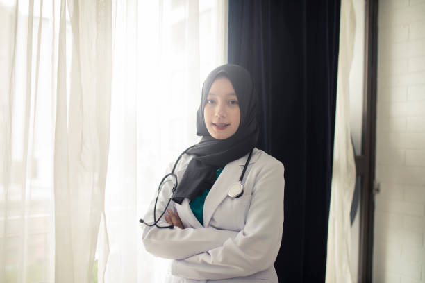 istock thoughtful muslim doctor standing at looking at camera 1314524682