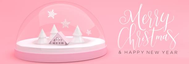 istock Christmas and Happy New Year 3D illustration 1314539502