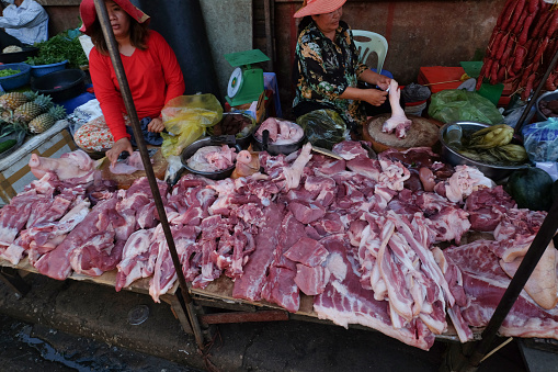 At the heart of Battambang is a vibrant market that has given this town life.