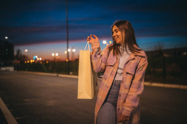 istock A young woman shopaholic 1314553505