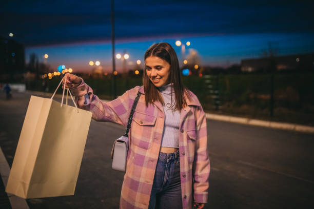 istock A young woman shopaholic 1314553538