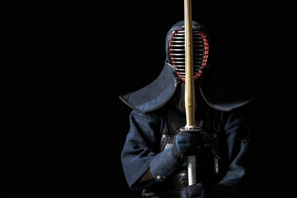 istock Portrait of kendo fighter 1314558593
