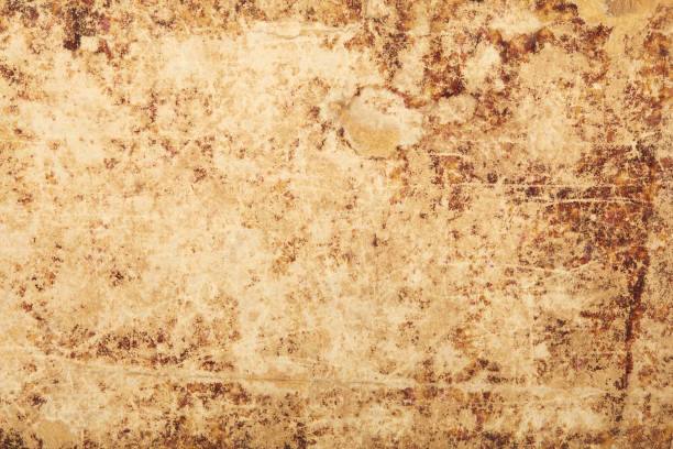 istock Old paper parchment with scratches, real texture background 1314560678
