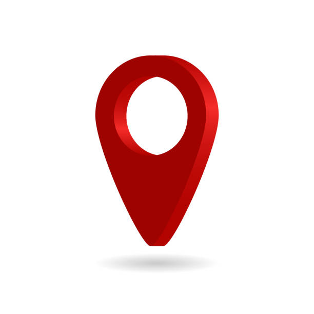 3d pin for map. Icon of location point. 3d pointer for place on map. Mark of navigation. Sign of gps isolated on white background. Symbol of geolocation and geotag. Red marker for travel. Vector 3d pin for map. Icon of location point. 3d pointer for place on map. Mark of navigation. Sign of gps isolated on white background. Symbol of geolocation and geotag. Red marker for travel. Vector. pinning stock illustrations