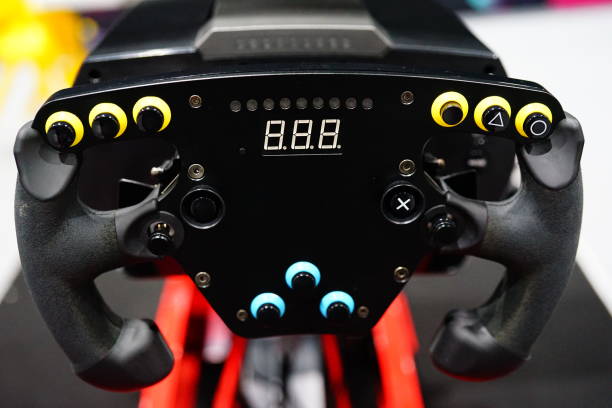 Racing wheel controller of game
