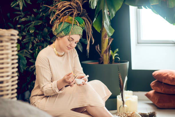 istock Ayurvedic therapist preparing medicine and looking busy 1314567494