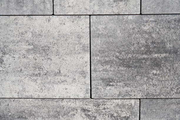 istock Pavement slabs as terrace covering with a strong structure can also be used well as a background 1314568191