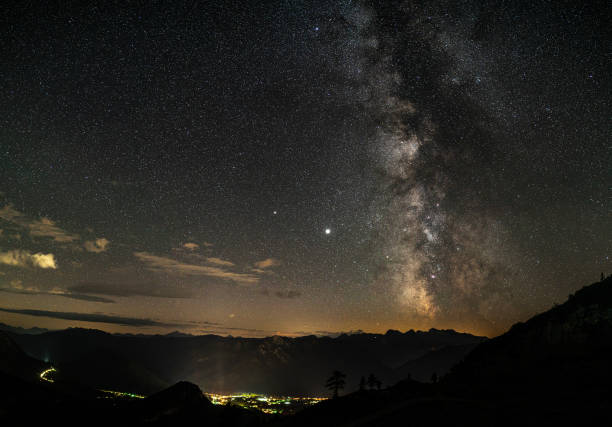 istock milky way pano in the mountains 1314570825
