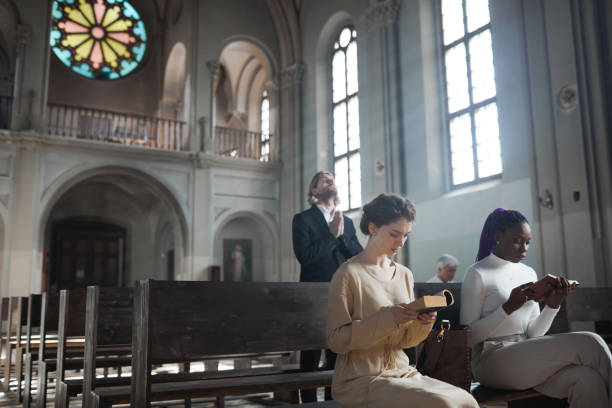 istock A group of people sitting in a church 1314575730