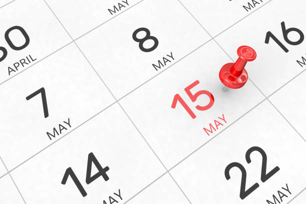 istock 3d rendering of important days concept. 1314575924