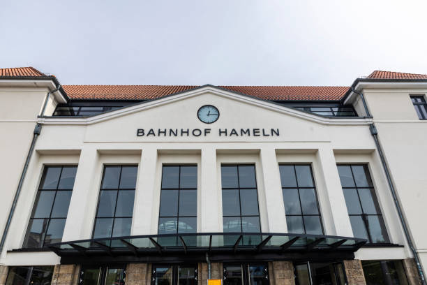 istock Hameln railway station in Hamelin, Germany 1314591115