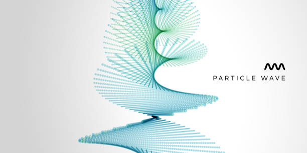 ilustrações de stock, clip art, desenhos animados e ícones de dna abstract background - dna helix helix model symmetry