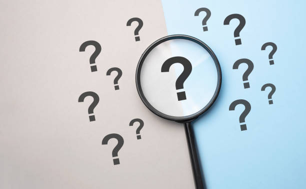 istock Magnifying glass with question mark symbol. Concept creative idea and innovation 1314597272
