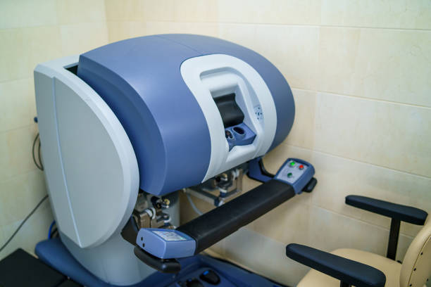 istock Medical robot. Smart healthcare technology. Artificial intelligence concept. 1314597521