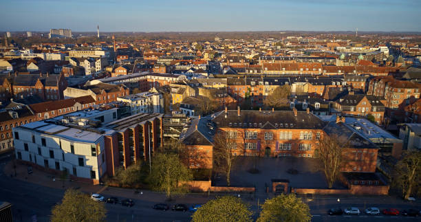 istock Highschool both old and new buildings 1314603392