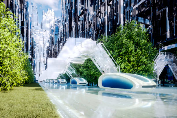 Futuristic green energy autonomous traffic