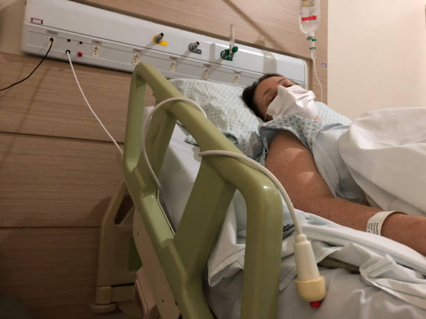 istock Woman recovering from surgery 1314618581