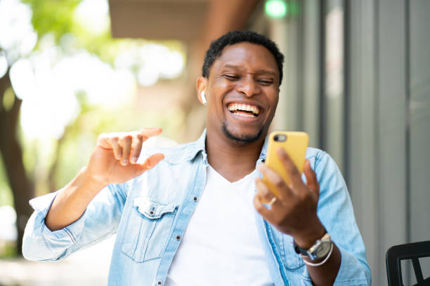 istock Man on a video call with a mobile phone. 1314630417