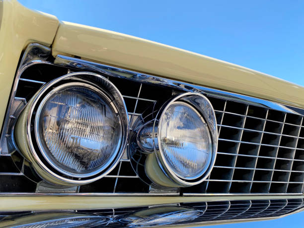 istock Classic American car detail 1314634429