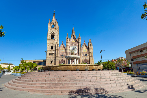 Expiatory Temple of the Blessed Sacrament in Guadalajara, Jalisco, Mexico.