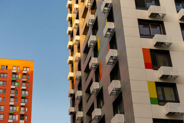 istock Facades of multi-storey buildings 1314638193