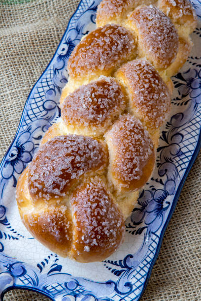 istock Sweet twist bread, typical of Brazilian bakery 1314651983