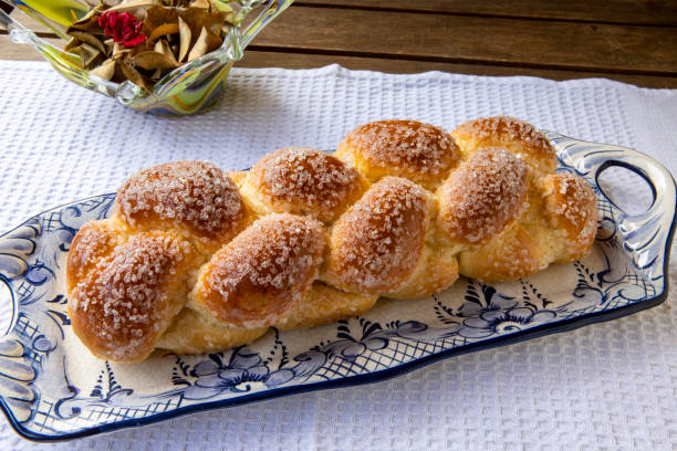 istock Sweet twist bread, typical of Brazilian bakery 1314651984