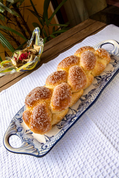 istock Sweet twist bread, typical of Brazilian bakery 1314652022