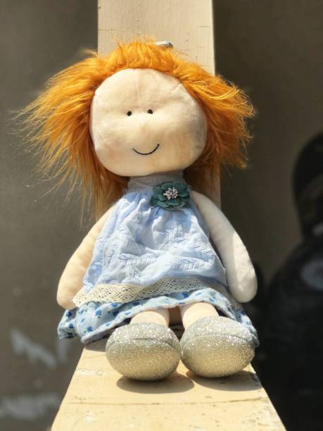 istock Little girl doll 1314656504