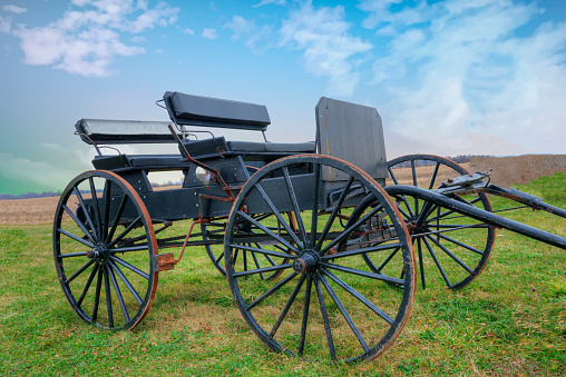 Old Amish Buggy-Hamilton County, Indiana