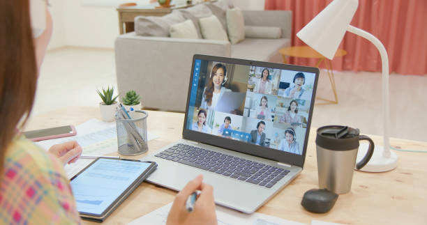 istock telework video meeting at home 1314665802