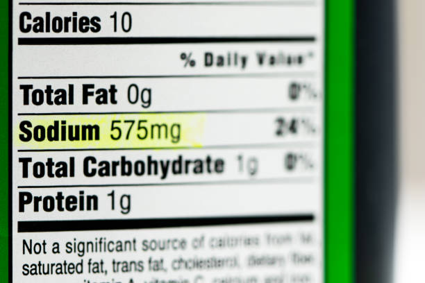 istock High sodium content in nutrition facts label 1314670722
