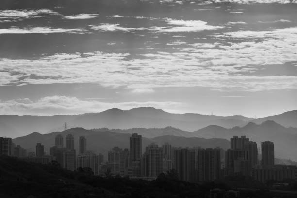 istock city skyline and mountain 1314673840