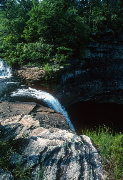 istock Desoto State Park - Desoto Falls - Vertical Wide Angle View from the Top - 2003 1314677575