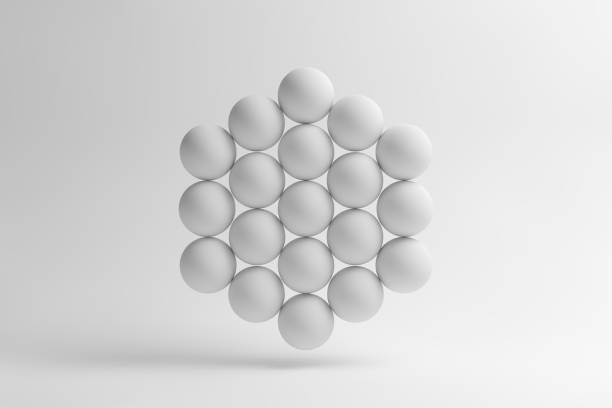 objeto abstrato 3d - computer graphic digitally generated image three dimensional shape isolated on white - fotografias e filmes do acervo