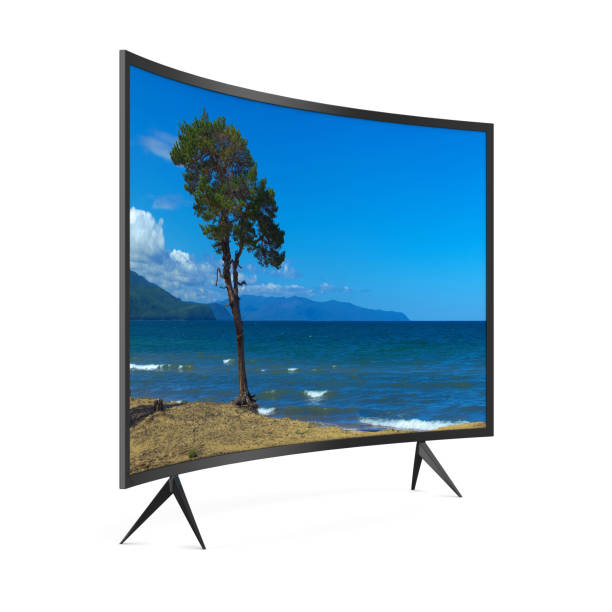istock tv on white background. Isolated 3D illustration 1314699419