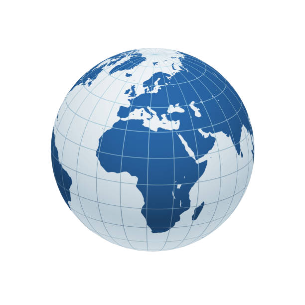 istock Earth globe focusing on Europe, Africa and Middle East. 1314699462