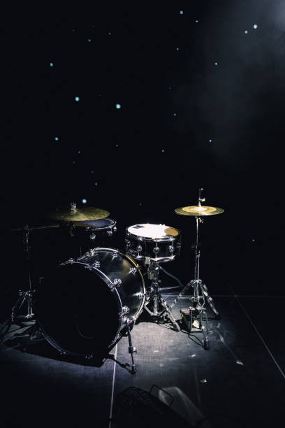 istock drum set on stage in a concert hall 1314700024