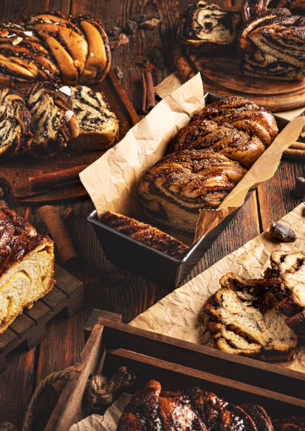 istock Still life of various type of babka 1314705955