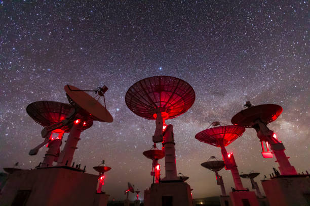istock Radio telescopes and the Milky Way 1314715497