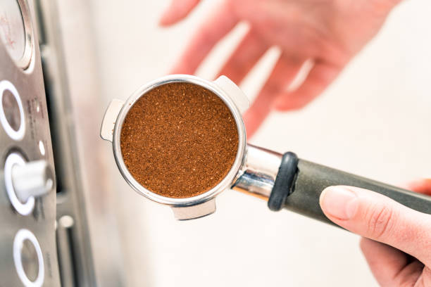 istock Barista making a coffee - Espresso portafilter 1314735615