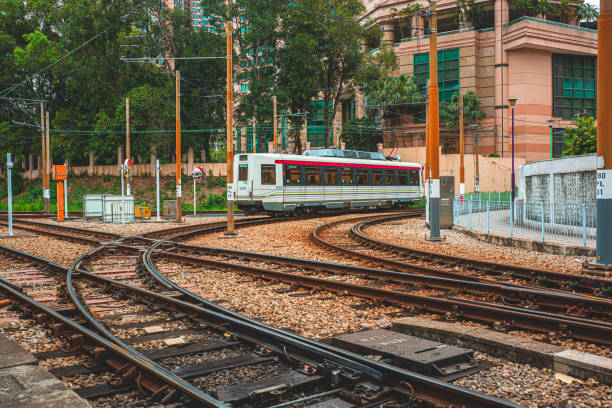 istock Light Rail Transit (LRT) in Hong Kong 1314746278