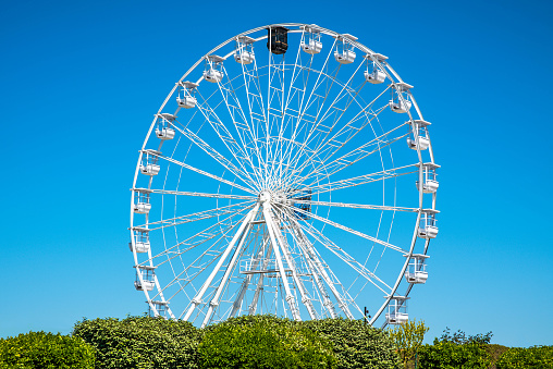 ferris wheel as summer attraction