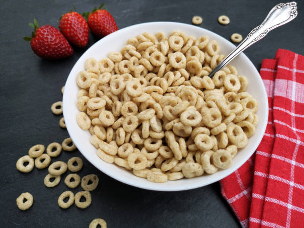 istock Whole grain cereal rings in a bowl 1314749686