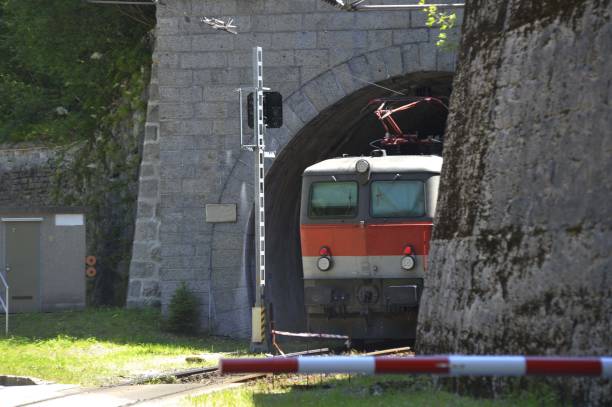 istock railroad tunnel as a passageway in train transportation 1314767643