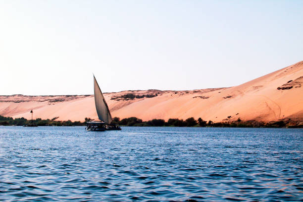 istock inland navigation and river shipping on the Nile 1314767917